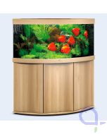 Juwel Trigon 350 LED Eckaquarium Komplettset helles Holz