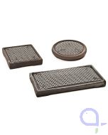 Garnelenhaus Riccia & Moos Keramik Kultivierplatten