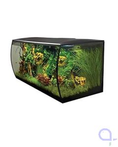 Fluval Flex Aquarium Set schwarz 123 Liter