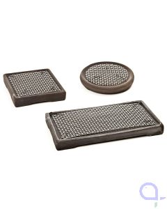 Garnelenhaus Riccia & Moos Keramik Kultivierplatten