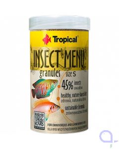 Tropical Insect Menu Granules Size S 1 Liter Fischfutter