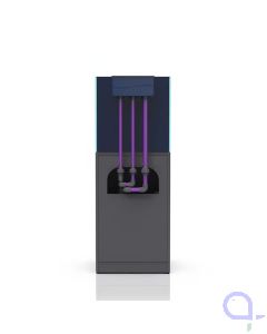 Nyos G2 200 Slimline grau Verrohrung