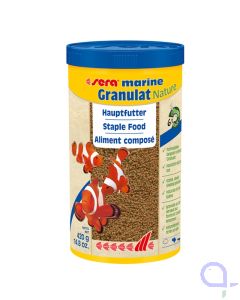sera marin Soft Granulat Hauptfutter Meerwasserfische 1000 ml